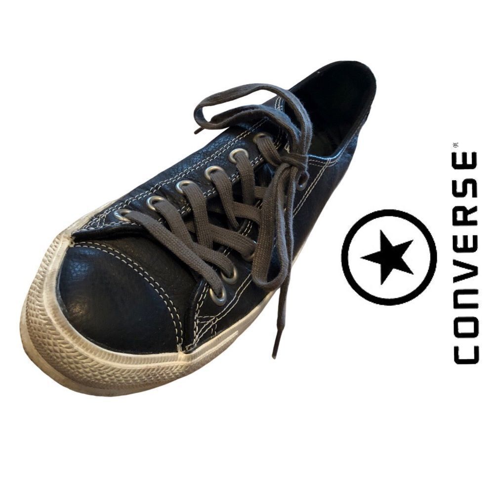 Converse All Star Shoreline UNISEX Leather Sneakers- Size 7 Men/9 Women